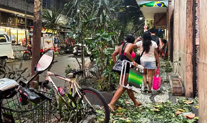 Rio de Janeiro tem duas mortes e um desaparecido depois de ventania
