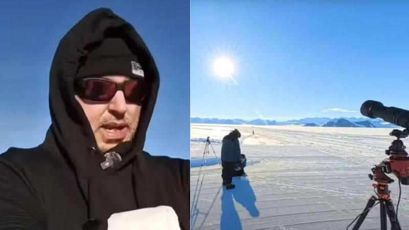 Terraplanista viaja à Antártida e admite que estava errado sobre a forma da Terra