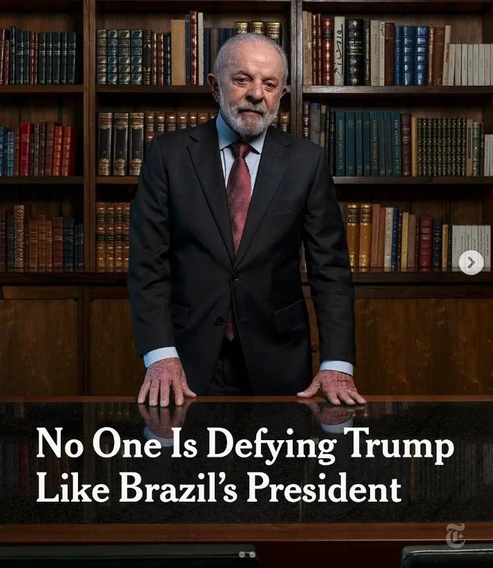 Entrevista de Lula quebra recorde de engajamento nas redes do NYT