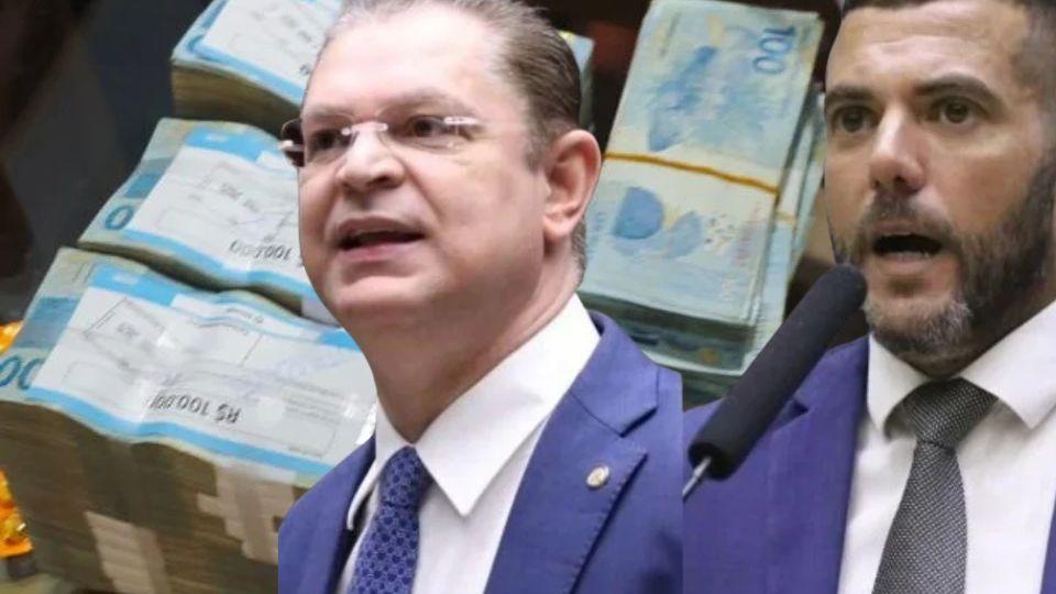 Operação da PF contra Jordy e Sóstenes encontra R$ 430 mil com líder do PL